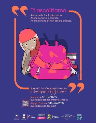 Puoi dirlo - Apre lo sportello antiviolenza universitario