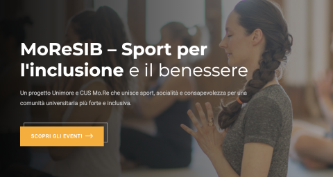 Progetto MoReSIB – Sport per l’inclusione e il benessere